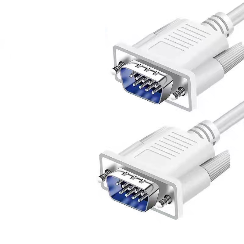 Kabel ekranujący DB9 z wtyczką męską na męską